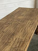 Nice Large Bleached Oak Farmhouse Dining Table With Extensions (7 of 35) Nice Large Bleached Oak Farmhouse Dining Table With Extensions (7 of 35)