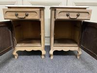 Pair of French Bleached Oak Bedside Cupboards (7 of 13) Pair of French Bleached Oak Bedside Cupboards (7 of 13)