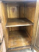 Antique Oak Arts & Crafts Marble Top Cupboard (4 of 12) Antique Oak Arts & Crafts Marble Top Cupboard (4 of 12)