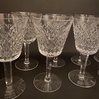 Eight Waterford 'Alana' Claret Glasses (2 of 3) Eight Waterford 'Alana' Claret Glasses (2 of 3)