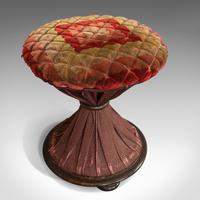 Antique Upholstered Stool, English, Walnut, Footstool, Tabouret, Regency, 1820 (3 of 9) Antique Upholstered Stool, English, Walnut, Footstool, Tabouret, Regency, 1820 (3 of 9)