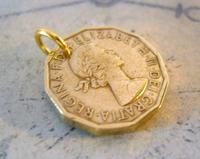Vintage Pocket Watch Chain Fob 1965 Queen Elizabeth Threepenny Bit Old 3d Coin Fob (4 of 7) Vintage Pocket Watch Chain Fob 1965 Queen Elizabeth Threepenny Bit Old 3d Coin Fob (4 of 7)