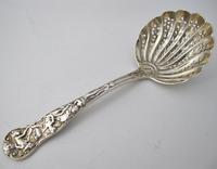 Rare Victorian Silver Bacchanalian Pattern Sifter Ladle H.J. Lias & Son London 1873 (2 of 6) Rare Victorian Silver Bacchanalian Pattern Sifter Ladle H.J. Lias & Son London 1873 (2 of 6)
