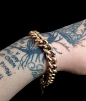 Antique Victorian 9ct Rose Gold Curb Bracelet, Heart Padlock (8 of 13) Antique Victorian 9ct Rose Gold Curb Bracelet, Heart Padlock (8 of 13)