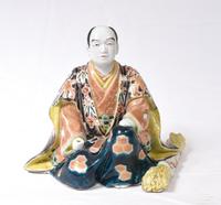 Japanese Kutani Porcelain Statue Male Figurine 1890 (2 of 9) Japanese Kutani Porcelain Statue Male Figurine 1890 (2 of 9)