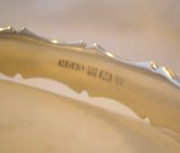Vintage Silver Bamboo Bangle 1978 Ornate Bracelet 7" Length 13.7 Grams (10 of 12) Vintage Silver Bamboo Bangle 1978 Ornate Bracelet 7" Length 13.7 Grams (10 of 12)