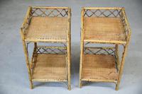 Cane & Bamboo Side Tables (6 of 8) Cane & Bamboo Side Tables (6 of 8)