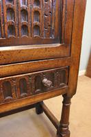 Antique Carved Oak Cupboard Side Table (13 of 14) Antique Carved Oak Cupboard Side Table (13 of 14)