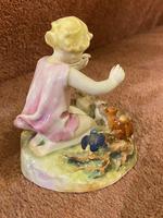 Royal Worcester Porcelain Figurine – “Woodland Dance” by Freda Doughty, dated 1939 (4 of 5) Royal Worcester Porcelain Figurine – “Woodland Dance” by Freda Doughty, dated 1939 (4 of 5)