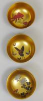 Beautiful Set of Three Japanese Lacquer Bowls (9 of 9) Beautiful Set of Three Japanese Lacquer Bowls (9 of 9)