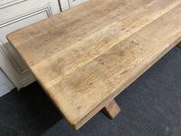Large French Bleached Oak Farmhouse Dining Table (13 of 19) Large French Bleached Oak Farmhouse Dining Table (13 of 19)