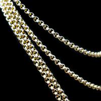 Antique Victorian 9ct 9K Gold Belcher Guard Muff Chain Necklace (3 of 9) Antique Victorian 9ct 9K Gold Belcher Guard Muff Chain Necklace (3 of 9)