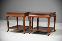 Pair of Chinese Rosewood Side Tables (3 of 13) Pair of Chinese Rosewood Side Tables (3 of 13)