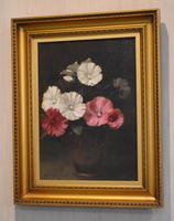 Still Life Oil Painting of Hollyhocks by Alfred Frederick William Hayward (2 of 7) Still Life Oil Painting of Hollyhocks by Alfred Frederick William Hayward (2 of 7)