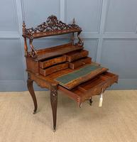 19th Century Plum Pudding Mahogany Bonheur Du Jour (16 of 19) 19th Century Plum Pudding Mahogany Bonheur Du Jour (16 of 19)
