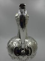 Fine Antique Victorian Silver Wine Jug. Birmingham 1859. (4 of 10) Fine Antique Victorian Silver Wine Jug. Birmingham 1859. (4 of 10)
