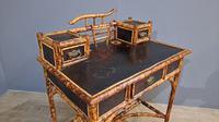 Victorian Lacquered Bamboo Desk (2 of 6) Victorian Lacquered Bamboo Desk (2 of 6)