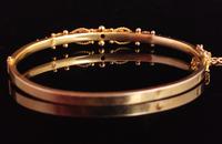 Antique Diamond Bangle 15ct Gold, Edwardian (7 of 12) Antique Diamond Bangle 15ct Gold, Edwardian (7 of 12)