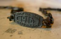 Antique German Iron Pocket Watch Chain 1916 WW1 Gold For Weapons Iron For Gold (6 of 12) Antique German Iron Pocket Watch Chain 1916 WW1 Gold For Weapons Iron For Gold (6 of 12)