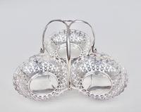 Fabulous Edwardian silver triple sweetmeat dish by Elkington & Co, Birmingham 1906 (8 of 8) Fabulous Edwardian silver triple sweetmeat dish by Elkington & Co, Birmingham 1906 (8 of 8)