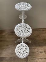 Victorian 19th Century Garden Cast Iron Painted White 6 Branch Plant Stand (42 of 47) Victorian 19th Century Garden Cast Iron Painted White 6 Branch Plant Stand (42 of 47)