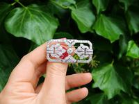 4.53ct Diamond & Platinum Brooch - Art Deco - French c.1930 (2 of 9) 4.53ct Diamond & Platinum Brooch - Art Deco - French c.1930 (2 of 9)