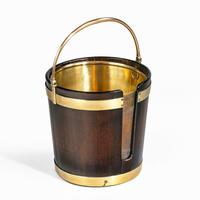 A George III mahogany and brass-bound plate bucket (4 of 6) A George III mahogany and brass-bound plate bucket (4 of 6)