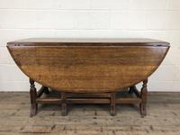 Early 20th Century Antique Oak Gateleg Dining Table (8 of 13) Early 20th Century Antique Oak Gateleg Dining Table (8 of 13)