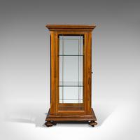 Antique Shop Display Cabinet, English, Oak, Walnut, Showcase, Edwardian c.1910 (7 of 10) Antique Shop Display Cabinet, English, Oak, Walnut, Showcase, Edwardian c.1910 (7 of 10)