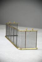 Victorian Brass Nursery Fire Fender (8 of 12) Victorian Brass Nursery Fire Fender (8 of 12)
