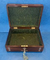 William IV Mother Pearl Inlaid Rosewood Box (12 of 12) William IV Mother Pearl Inlaid Rosewood Box (12 of 12)