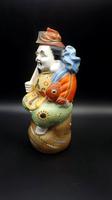 1960's Japanese Porcelain Saki Decanter - Still Sealed - Ebisu God of Fishermen (2 of 7) 1960's Japanese Porcelain Saki Decanter - Still Sealed - Ebisu God of Fishermen (2 of 7)