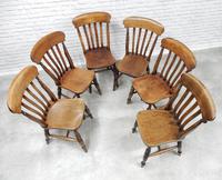 6x Windsor Slatback Kitchen Chairs (2 of 7) 6x Windsor Slatback Kitchen Chairs (2 of 7)
