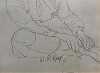 William Robert Hay - Original - Seated Student Portrait Pencil Drawing (8 of 12) William Robert Hay - Original - Seated Student Portrait Pencil Drawing (8 of 12)