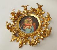 Outstanding 19th Century Florentine Porcelain Plaque Madonna (4 of 8) Outstanding 19th Century Florentine Porcelain Plaque Madonna (4 of 8)