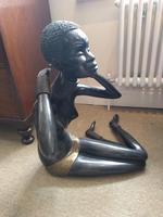 Bronze African Nubian Princess (4 of 7) Bronze African Nubian Princess (4 of 7)