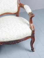 Antique Pair of French Rosewood Armchairs (16 of 19) Antique Pair of French Rosewood Armchairs (16 of 19)
