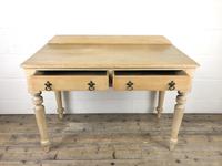 Victorian Antique Pine Two Drawer Side Table (10 of 13) Victorian Antique Pine Two Drawer Side Table (10 of 13)