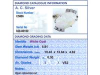 5.81ct Opal & 0.30ct Diamond, 9ct Yellow Gold Dress Ring - Vintage c.1960 (6 of 9) 5.81ct Opal & 0.30ct Diamond, 9ct Yellow Gold Dress Ring - Vintage c.1960 (6 of 9)