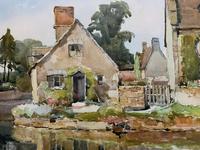 Gorgeous Early 20th Century Country River Hamlet British Landscape Watercolour Painting (7 of 12) Gorgeous Early 20th Century Country River Hamlet British Landscape Watercolour Painting (7 of 12)