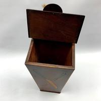 Georgian Mahogany Tapering Cutlery Box, Inlaid in Boxwood (2 of 3) Georgian Mahogany Tapering Cutlery Box, Inlaid in Boxwood (2 of 3)