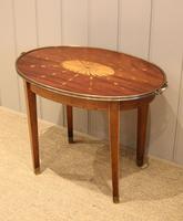 Low Inlaid Oval Table (3 of 9) Low Inlaid Oval Table (3 of 9)