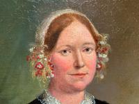 Fine Large Period 19th Century half-length Oil Portrait Painting of a Victorian Lady (5 of 12) Fine Large Period 19th Century half-length Oil Portrait Painting of a Victorian Lady (5 of 12)