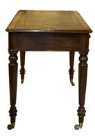 Mid 19th Century 2 Drawer Mahogany Writing Table (4 of 9) Mid 19th Century 2 Drawer Mahogany Writing Table (4 of 9)