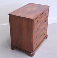 19th Century Continental Flame Mahogany Chest of Drawers (4 of 12) 19th Century Continental Flame Mahogany Chest of Drawers (4 of 12)