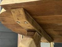 Large Rustic French Bleached Oak Farmhouse Dining Table (37 of 40) Large Rustic French Bleached Oak Farmhouse Dining Table (37 of 40)