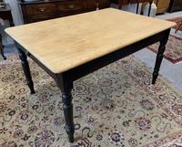 Antique Victorian Pine Farmhouse Table with Drawer (4 of 16) Antique Victorian Pine Farmhouse Table with Drawer (4 of 16)