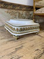 19th Century French White Marble Stand with Ormolu Decoration (3 of 8) 19th Century French White Marble Stand with Ormolu Decoration (3 of 8)