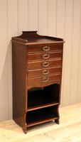 Walnut Finish Music Cabinet (3 of 10) Walnut Finish Music Cabinet (3 of 10)