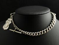 Antique Victorian Silver Albert Chain, Watch Chain (9 of 12) Antique Victorian Silver Albert Chain, Watch Chain (9 of 12)